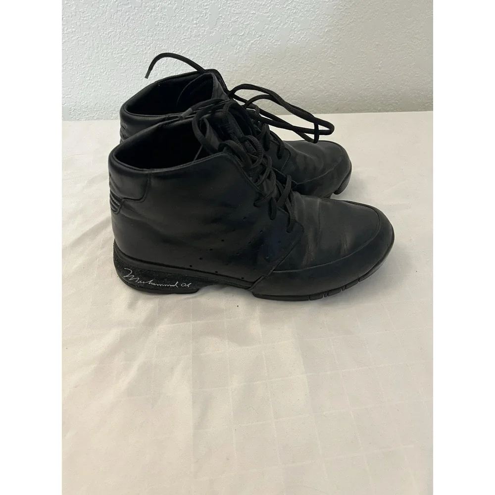 Adidas Muhammad Ali Boots Hi‎ Top Sample Men 7 Black Rare 779001 Women 9 Unisex